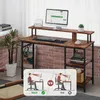 Iropro Schreibtisch Computertisch mit Monitorständer und 2 Produktbild-Vorschau 4