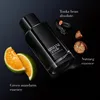 A bottle of Armani Code perfume is displayed with its scent ingredients: green mandarin, tonka bean, and nutmeg. Voir les images du produit