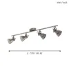 Eglo 96555 Seras Spot 4X3,3W nichel antico crema Anteprima dell’immagine prodotto 7
