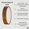 STOLARNIA PIKA Schlafzimmerlampe - Runde Holz Deckenlapme Produktbild-Vorschau 3