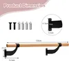 GOPLUS Wandmontierte Ballettstange 120cm Massivholz Produktbild-Vorschau 5