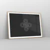 Gerahmtes Poster - Rahmen in heller Eiche - Symbol Schleife Produktbild-Vorschau 8