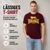 T-shirt uomo regular fit LOGO Vintage Oxblood M Lonsdale Anteprima dell’immagine prodotto 6