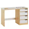 Kinderschreibtisch EMMA aus Kiefer Massivholz, natur/weiß - Produktbild-Vorschau 6