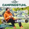 KESSER® Campingstuhl faltbar bis 150 kg Angelstuhl Produktbild-Vorschau 2