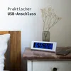 Fackelmann digitale Funkuhr mit Wecker Tecno, Digitaluhr Produktbild-Vorschau 5