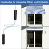 Outsunny Markise Klemmmarkise Faltarm 170-280cm Produktbild-Vorschau 5
