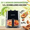 Friggitrice ad aria calda GOURMETmaxx 3,2 l, 1300 W, nera, Anteprima dell’immagine prodotto 5