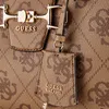 Beige Janie Handtasche mit Logo und verstellbarem Produktbild-Vorschau 7