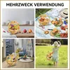 Obstkörbe, faltbarer Obstkorb, Obstschale, Ananas-Design Produktbild-Vorschau 7