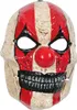 Halbmaske Horror Clown mit Gummizug Kunststoff Halloween Produktbild-Vorschau 1