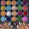 Nagelglitzer Puder - 22 Farbfläschchen - Chrompulver für Produktbild-Vorschau 3