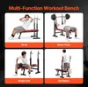 Hantelbank Sit-Up-Bank Trainingsbank - Krafttraining 181kg Produktbild-Vorschau 6