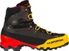 Schwarze Bergschuhe "Aequilibrium LT GTX" von La Sportiva mit gelben und roten Akzenten; ideal für Herren. Produktbild-Vorschau