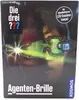 The image shows the packaging of a children's toy, an agent's mask with a flashlight, from the 'Die drei ???' series. Náhled obrázku produktu