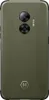 The back of a green smartphone is shown against a light gray background. Voir les images du produit