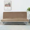 Elastischer Velours-Bezug für Schlafsofa / Couch 190–210 cm Produktbild-Vorschau 2