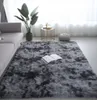 A shaggy rug in a living room setting. Podgląd zdjęcia produktu