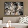 MuchoWow® - Leinwandbilder - Grau - Luxus - Gold - Marmor, Produktbild-Vorschau 5