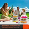 Sada 48 kusov nádob na potraviny, pozostávajúca z 24 nádob Náhľad obrázku produktu 7
