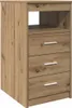 vidaXL Zásuvková skříňka Artisan dub 40x50x76 cm materiál Náhled obrázku produktu 1
