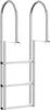vidaXL scala da banchina a 3 gradini argento 45 x 11,5 x Anteprima dell’immagine prodotto 5