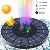 Fontanna solarna z podświetleniem RGB, wyposażona w Podgląd zdjęcia produktu 5