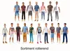Barbie Fashionistas DWK44, Męski, 3 lat(a), Dziewczyna, 298 Podgląd zdjęcia produktu 4