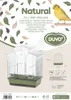 Duvo+ Vogelkäfig Natural Iza olivgrün/zinc Produktbild-Vorschau 2