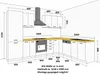 Eckküche Eko White 310x230 cm in weiß Küchenzeile Produktbild-Vorschau 7