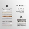 ELMOWO - Edelstahl Handtuchhalter ohne Bohren doppelt für 2 Produktbild-Vorschau 5