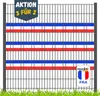 zaun|zu Sichtschutzstreifen Frankreich Landesfarben-Set für Produktbild-Vorschau 1
