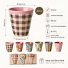 RICE Melamínové poháre Bon Vivant, sada 6 ks, 250 ml, bez Náhľad obrázku produktu 5
