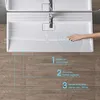 doporro Lavabo Suspendu avec Bonde Vasque à Poser Blanc Voir les images du produit 2