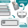 KESSER® Bettschutzgitter Reise Bett Rausfallschutz Produktbild-Vorschau 7