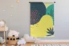 MuchoWow® Wandteppich Wandbehang Sommer - Flecken - Blätter Produktbild-Vorschau 3