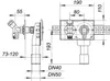 DALLMER Wandeinbau-Waschgeräte-Siphon  406, DN 40/DN 50 Produktbild-Vorschau 3
