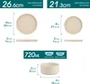 VANCASSO Serie VENUS Tafelservice aus Steingut, 12-tlg Produktbild-Vorschau 7