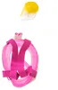 Voll faltbare Schnorchelmaske S/M Pink Produktbild-Vorschau 7