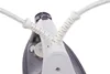 A close-up view of the top of a steam iron, focusing on the cord and its connection point. Produktbild-Vorschau