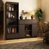 Commode à tiroirs et portes JUNIPER - gris Voir les images du produit 4