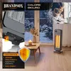Riscaldatore a infrarossi Brandson Carbon da 900 W con Anteprima dell’immagine prodotto 6