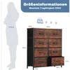 Sweetcrispy Kommode mit Stoffschubladen  , Chest of Drawers Produktbild-Vorschau 3