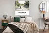 MuchoWow® Poster Australien - Känguru - Straßen 100x100 cm Produktbild-Vorschau 4