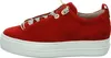 A side view of a red sneaker with a white sole. Náhľad obrázku produktu
