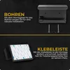 HGMD Toilettenpapierhalter mit Ablage - Schwarz - Produktbild-Vorschau 2