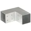 vidaXL Pfostenverbinder 4 Stk. L-Form Verzinktes Metall 81 Produktbild-Vorschau 4