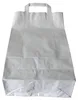 50 Papiertragetasche Tragetaschen 22x10x30 cm Weiß Papier Produktbild-Vorschau 1