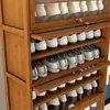 360Home Bambus Schuh Regal Schuhregal shoerack Produktbild-Vorschau 13