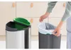 Brabantia Poubelle Touch Bin New,recycle, 23+10 L acier mat Voir les images du produit 17